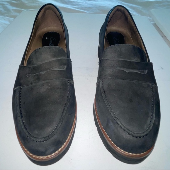 Earthies Braga‎ black suede loafers Shoes - Picture 4 of 16